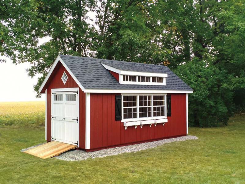 Bygga friggebod med toalett & loft