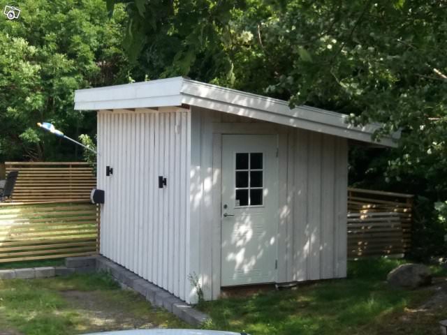 Nybyggnation av attefallshus. Nynäshamn Hacktorp
